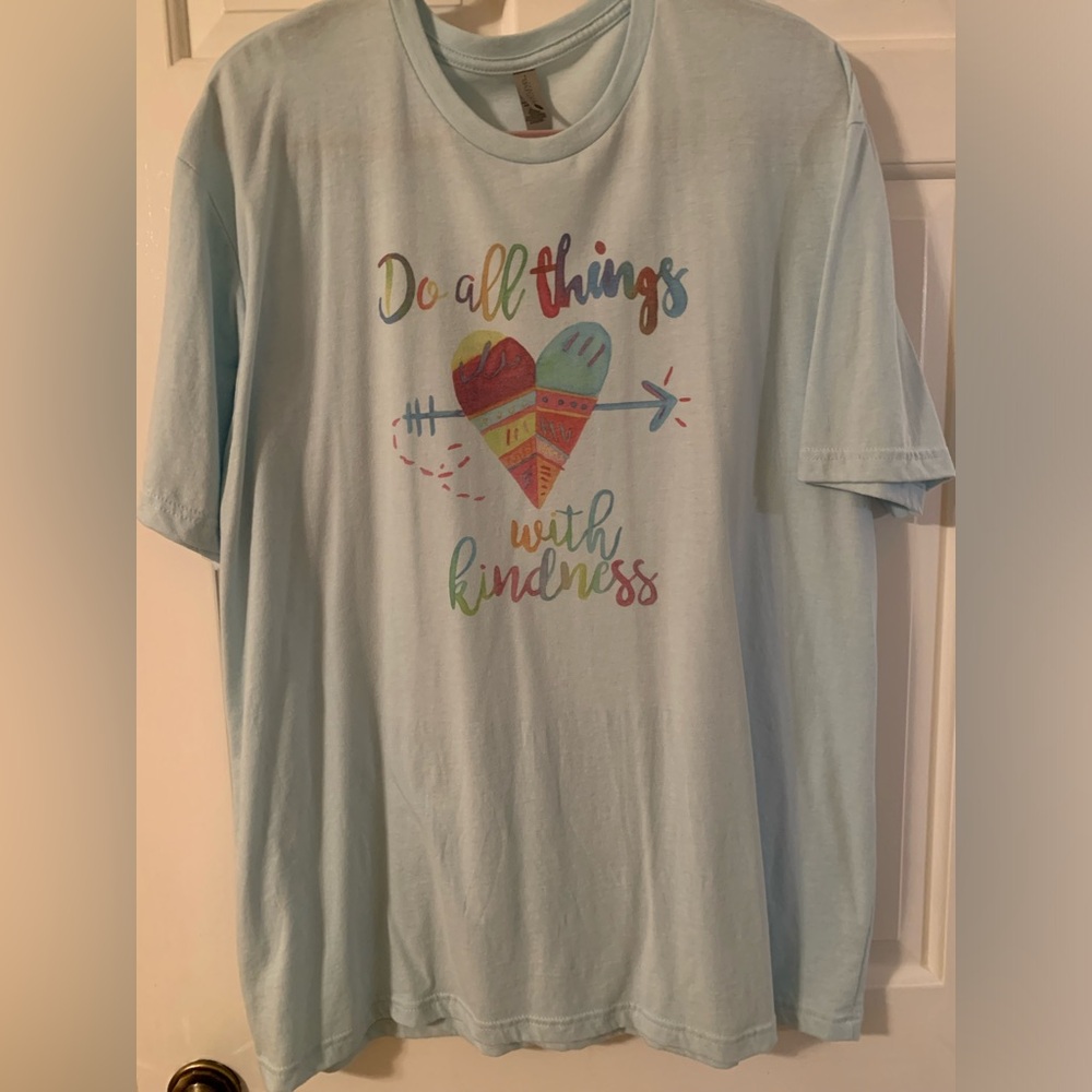 Do all things with kindness graphic T-shirt